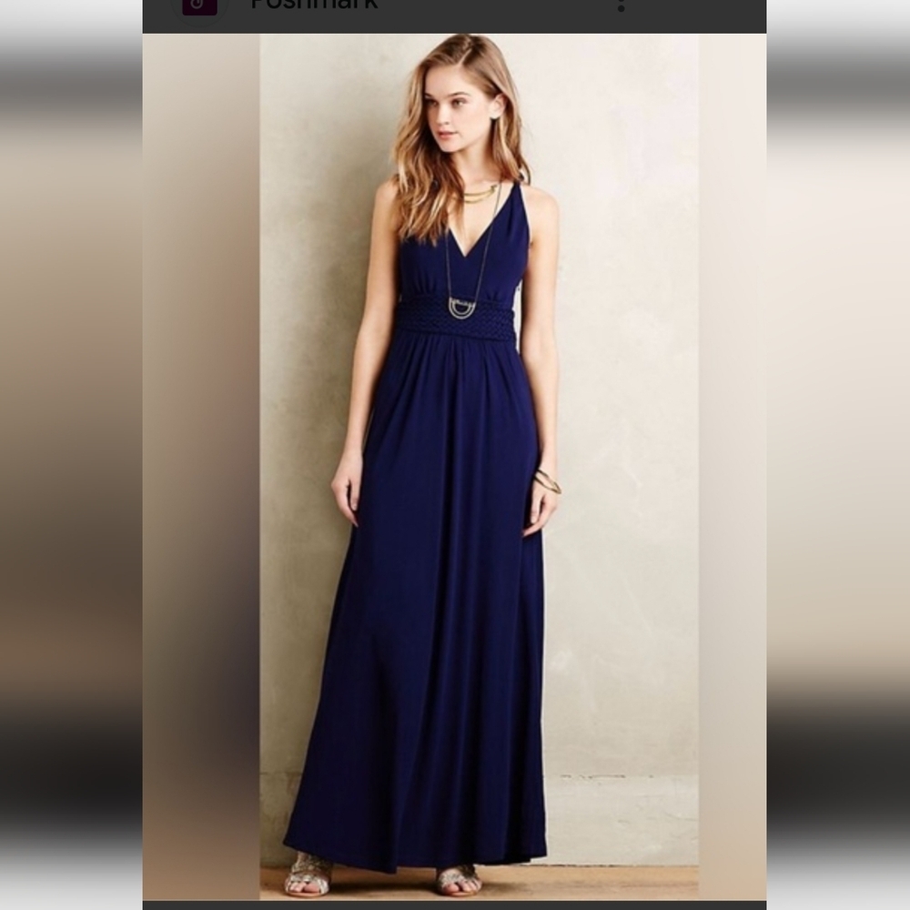 Anthropologie Maeve Yuma Maxi Dress Size 8